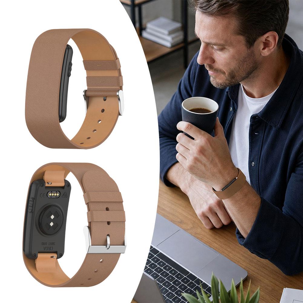 Leather Strap Quick Release - Untuk Garmin CIRQA, Tali Jam Tangan