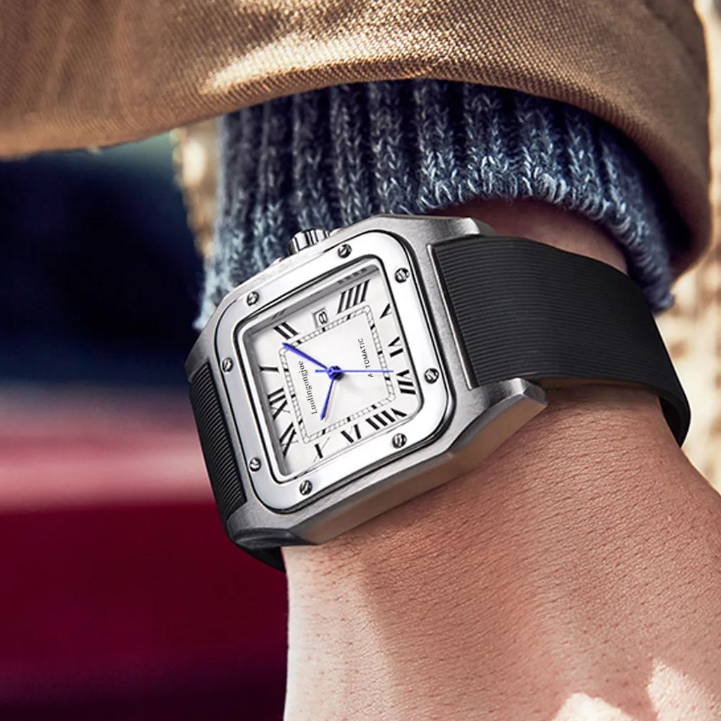 Cartier Watch Tank - Jam Tangan Mekanis Otomatis Mewah Gaya