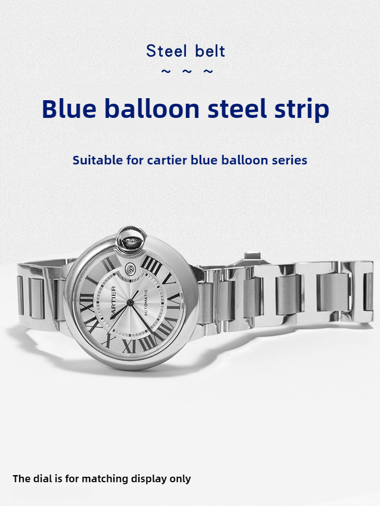Cartier Watch Ballon Bleu - Tali jam tangan baja tahan karat