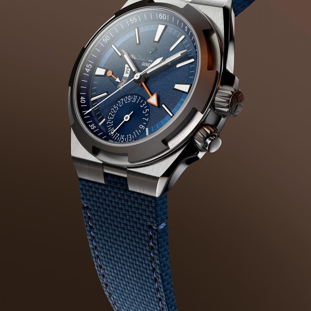 Cartier Watch Ballon Bleu - Tali Karet FKM Sailcloth Untuk Vacheron