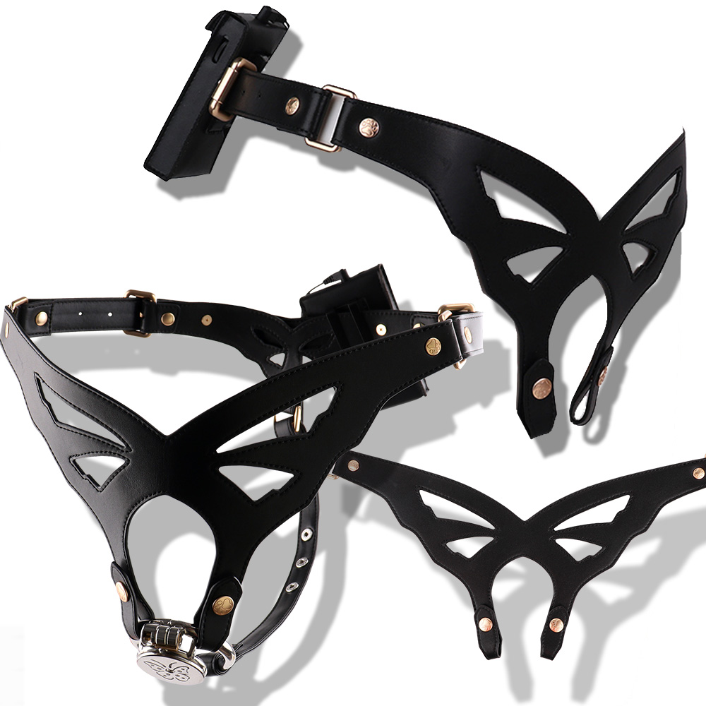 Leather Strap Quick Release - Sabuk Keperjakaan Elektrik ANOSX Quick-Release, Celana