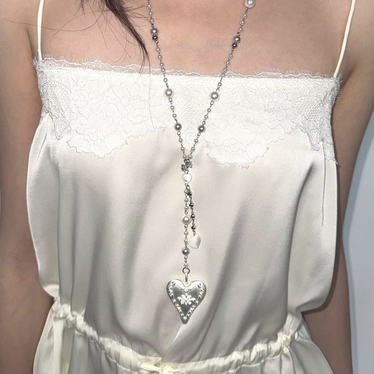 Kalung Liontin Mutiara Kupu-ku - Butterfly Clasp Deployant ulasan dan harga