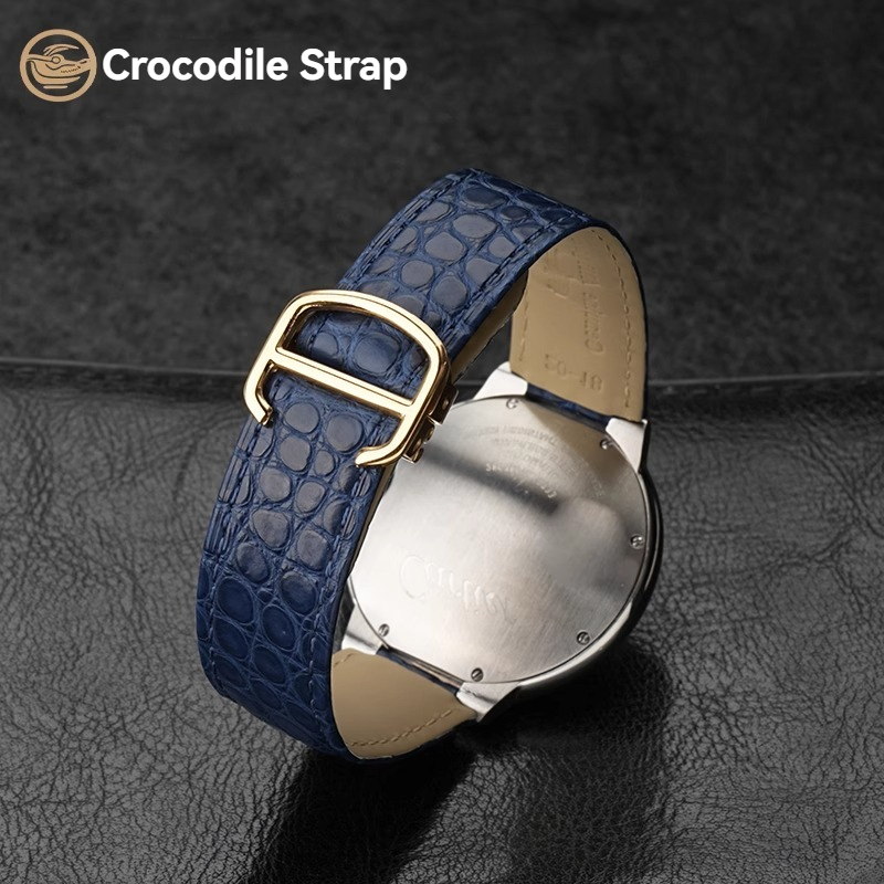 Tali Jam Tangan Kulit Buaya un - Cartier Watch Ballon Bleu ulasan dan harga