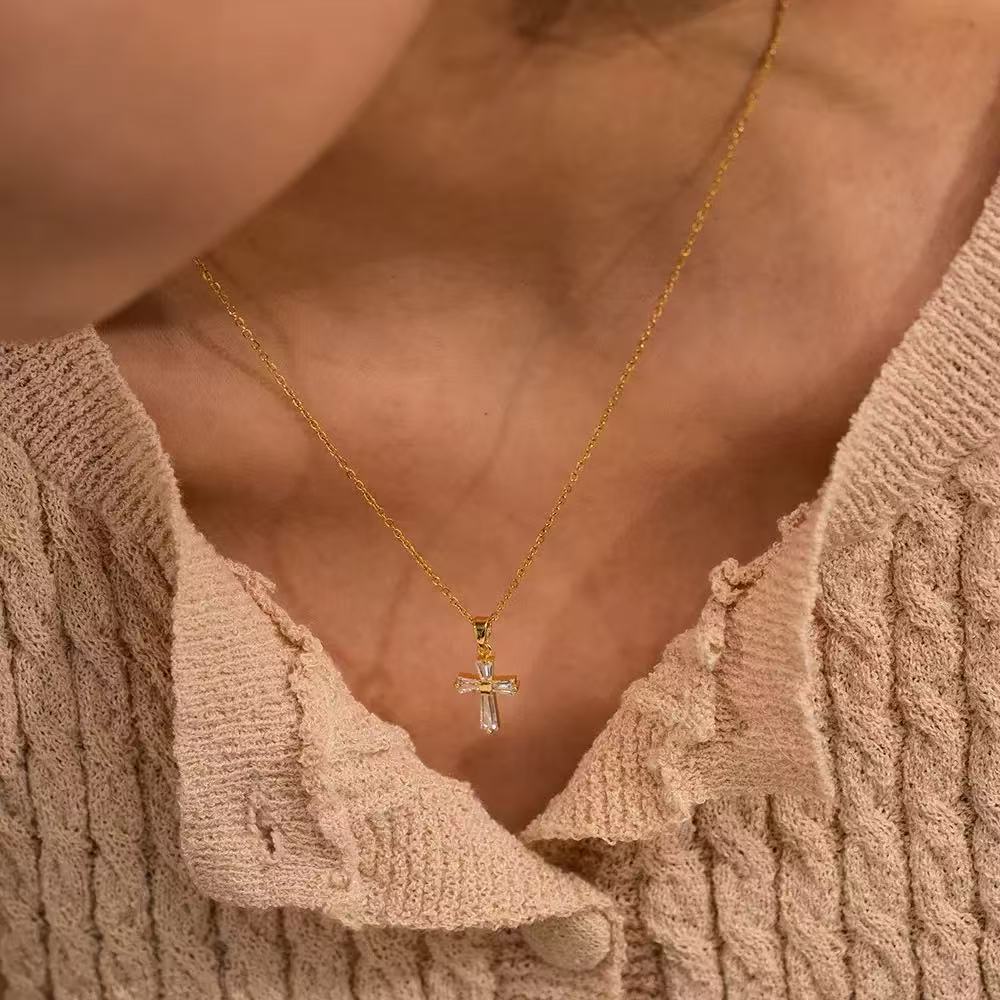 EILIECK 316L Kalung Liontin Zi - Butterfly Clasp Deployant ulasan dan harga