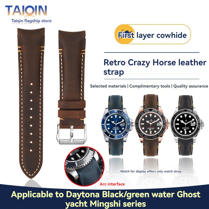 Tali Jam Kulit Retro Matte Uju - Suede Strap Watch ulasan dan harga