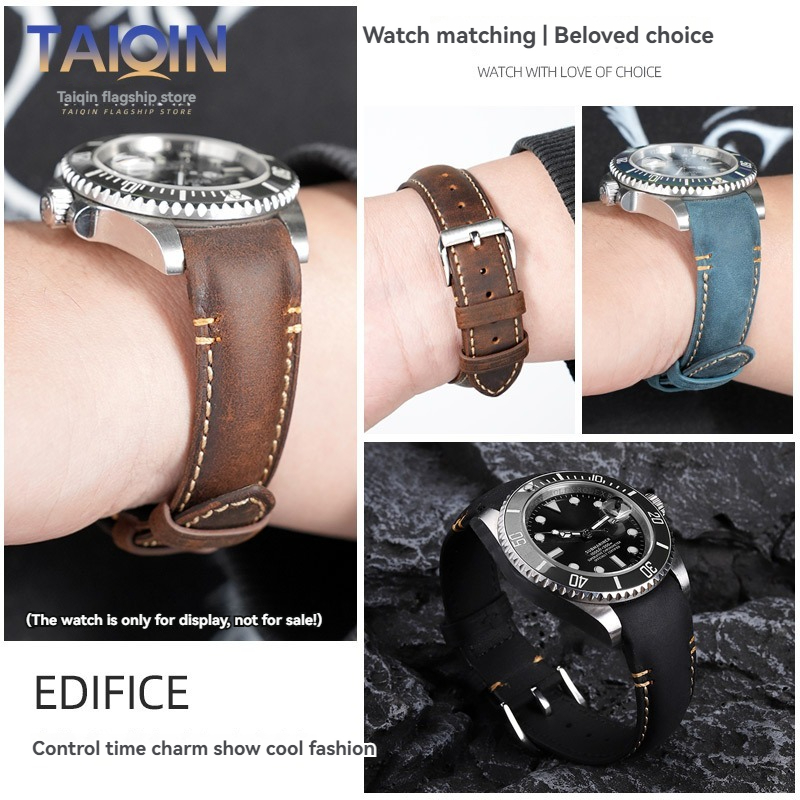 Tali Jam Kulit Retro Matte Uju - Suede Strap Watch ulasan dan harga