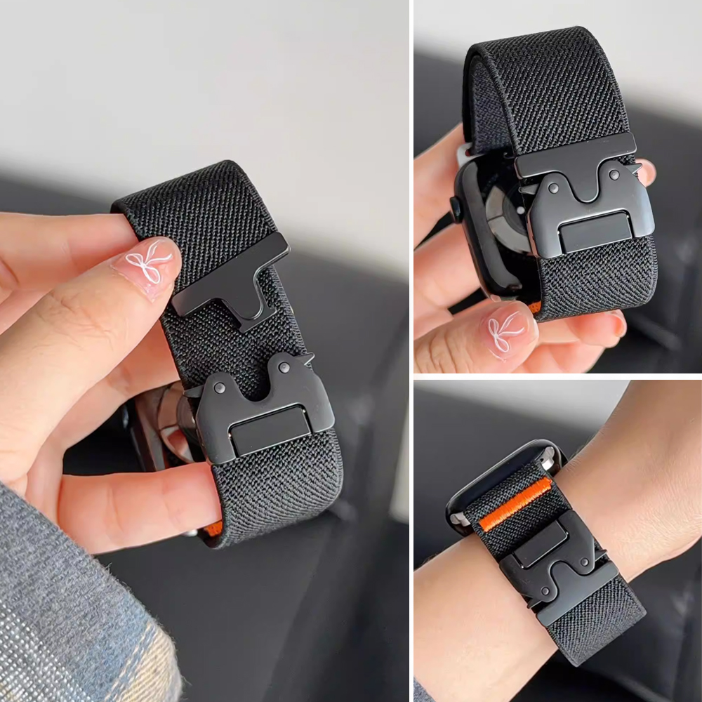 Tali parasut untuk Apple Watch - Parachute Strap Elastic ulasan dan harga