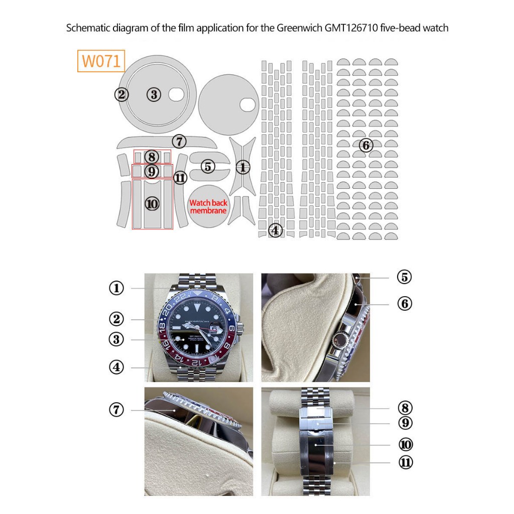 Film Pelindung untuk Rolex GMT - Rolex Watch Daytona ulasan dan harga