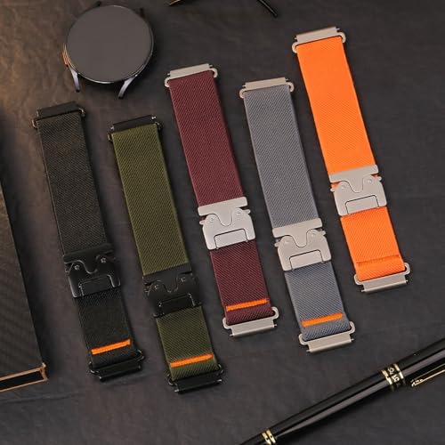 Tali 20Mm 22Mm untuk Amazfit B - Parachute Strap Elastic ulasan dan harga
