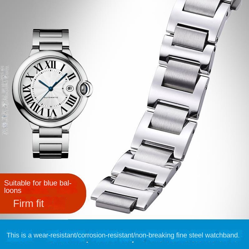 Gelang jam tangan baja tahan k - Cartier Watch Ballon Bleu ulasan dan harga